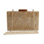 Women Handbags Marble Pattern Acrylic Bag Luxury Handbags Women Bags