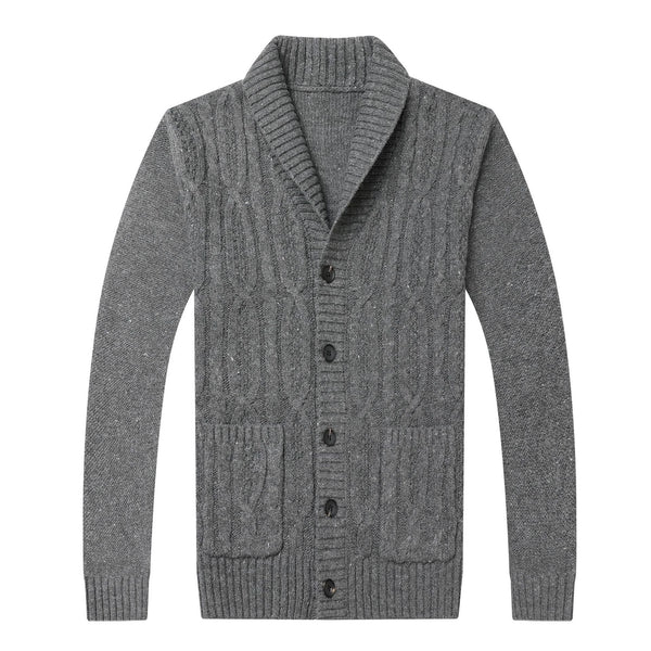 Autumn And Winter Men's Knitted Jackets