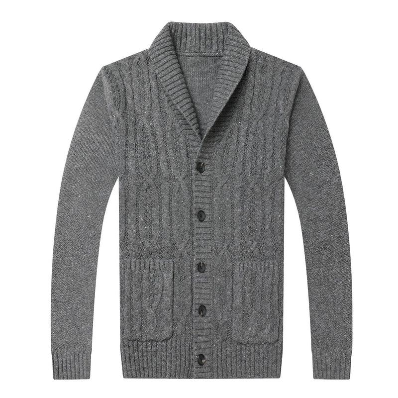 Autumn And Winter Men's Knitted Jackets