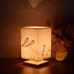 New Chinese Retro Style Bedside Night Light Warm