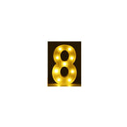 Luminous LED Letter Number Night Light English Alphabet Number Battery Lamp Romantic Wedding Christmas Party Decoration