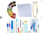 DIY Embroidery Set + 50 Threads