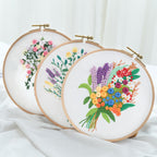 DIY embroidery material package