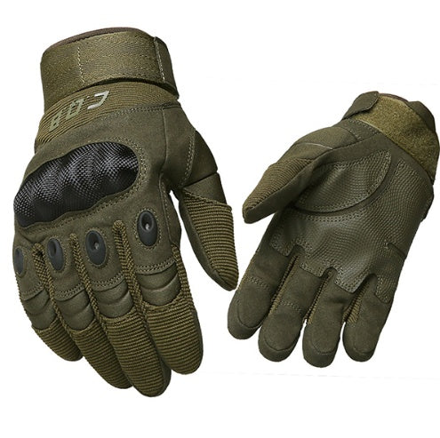 Tactical Gloves Army Military Men Gym Fitness Riding Half Finger Rubber Knuckle Protective Tactical Gloves