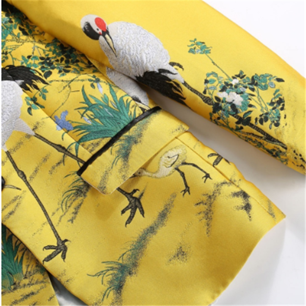 Yellow Suit For Men