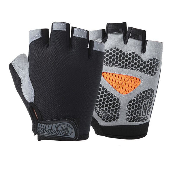 Fitness Gloves, Half Finger Sports Gloves, Cycling, Weightlifting, Deadlifts, Sports Gloves