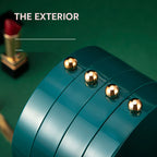 Jewelry Storage Box Desktop Dustproof Earrings Earrings Necklace Storage Box Screen Folding Jewelry Organizer