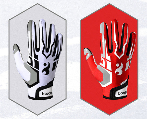 American Football Rugby Gloves Outdoor Silicone Sports Non-slip Catching Baseball Gloves