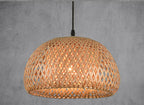 American Garden Bamboo Woven Chandelier Restaurant Southeast Asia Lamps