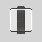 Nordic Wall Lamp Bedroom Bedside Lamp Clock Modeling Lamp