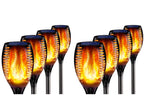 Solar Flame Flickering Garden Led Light Ip65 Outdoor Solar Tiki Torch Light Spotlights Landscape Decoration Led Lamp