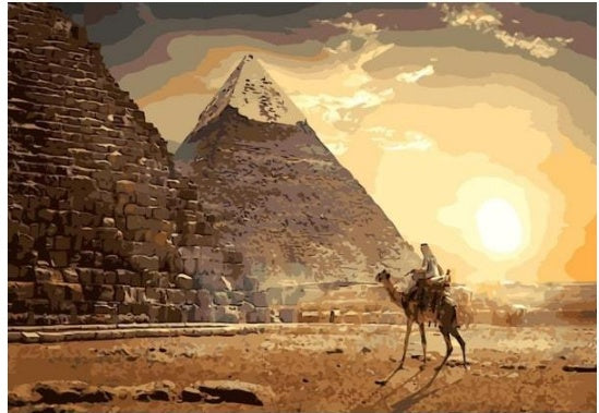 Cross-border one generation digital painting diy frameless custom Shopify AliExpress EBY Amazon WIS