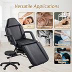 Massage Salon Tattoo Chair, Adjustable Beauty Barber Spa Beauty Equipment
