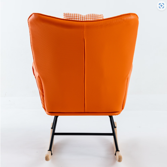 Fabric Rocking Chair In The Nursery