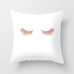 Pink sofa cushion cushion pillowcase