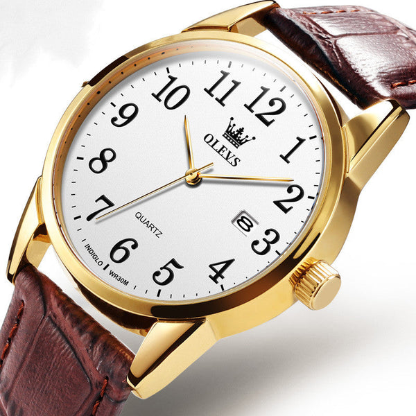 Waterproof Quartz Watch men