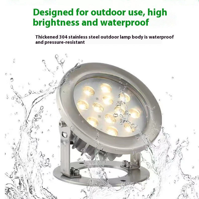 Led Outdoor Fountain Swimming Pool Underwater Lamp