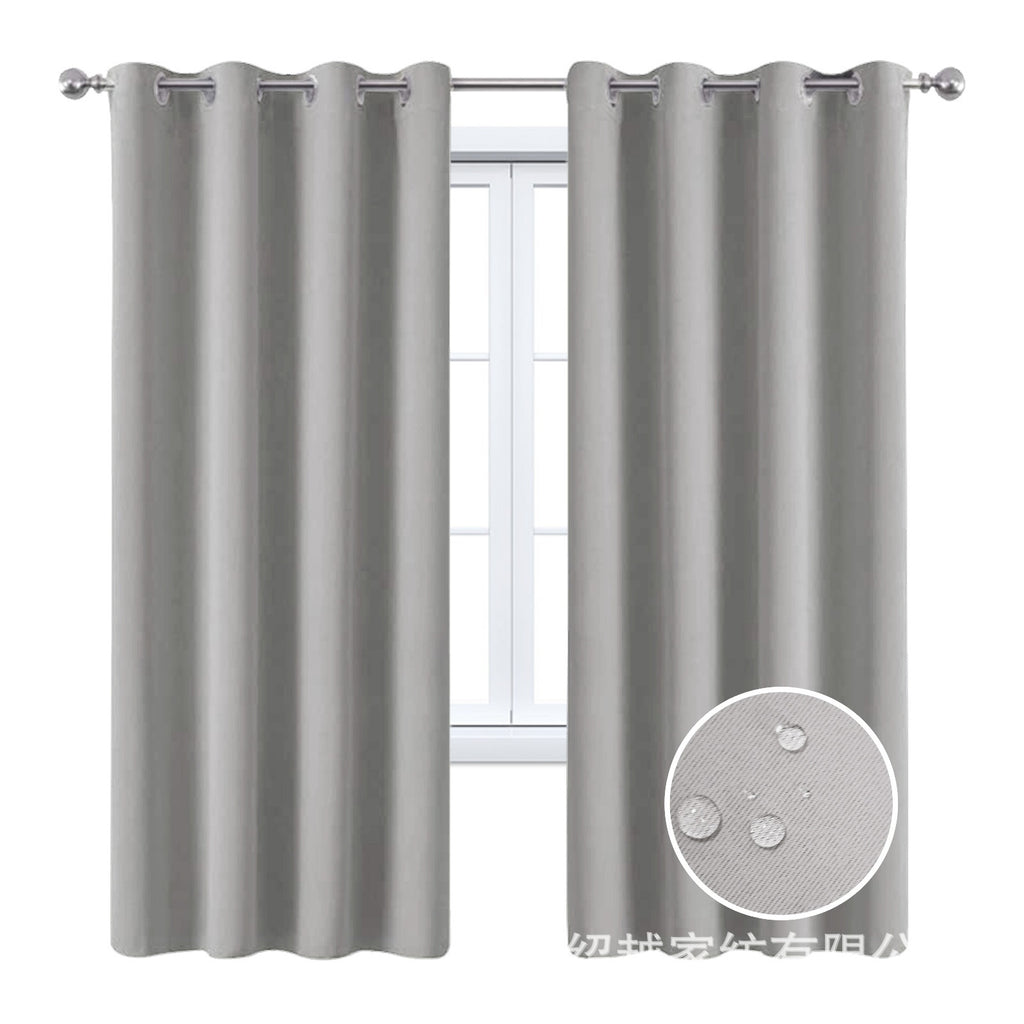 Full Blackout Hot Sale Curtain With Black Lining On The Back
