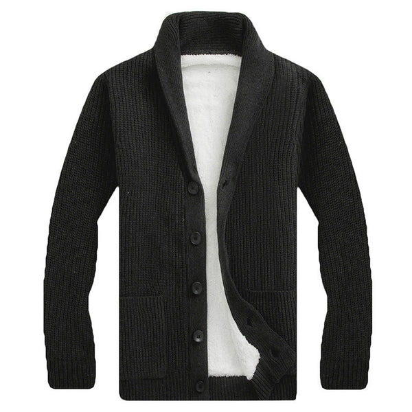 Knitwear Men's Cardigan Lapel sweater
