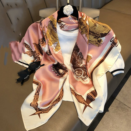 Women's New Geometric Square Scarves