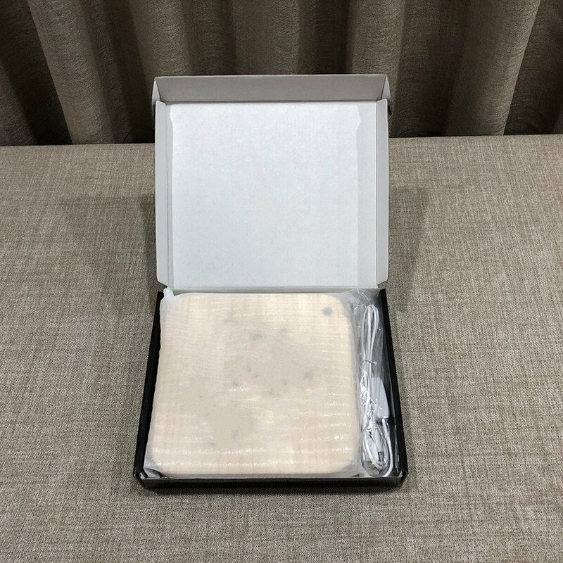 USB Warm Color 3D Wooden LED Atmosphere Light