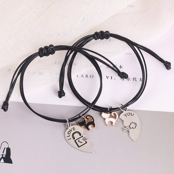 Weaving Men And Women Couple Bracelets