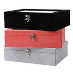 Ice Flower Velvet Jewellery Window Storage All Kinds Of Jjewelry Jewelry Box