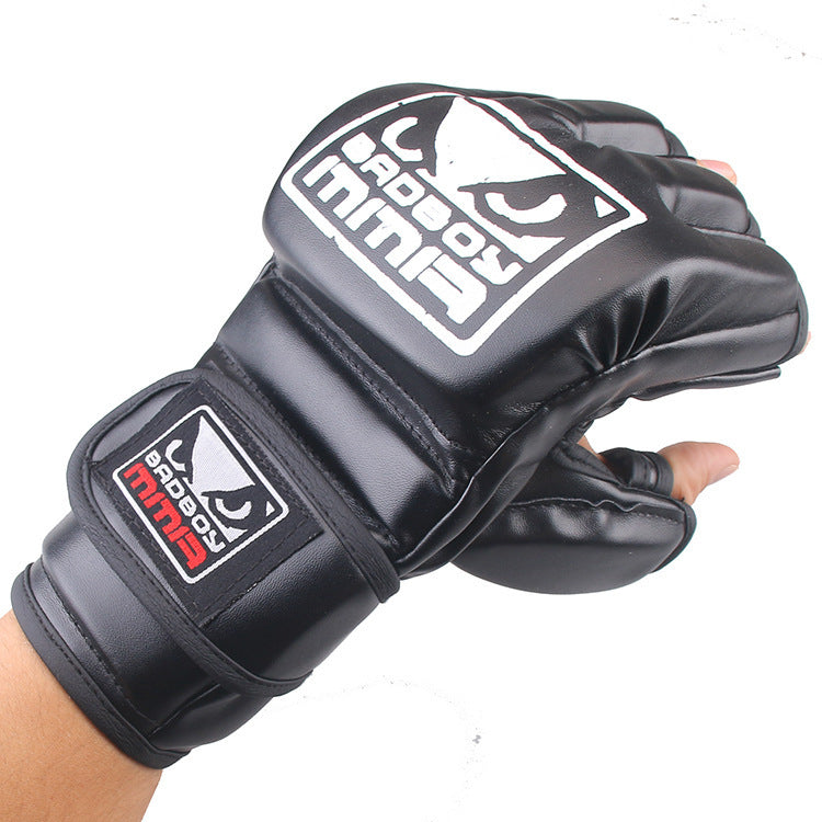 Half finger boxing gloves