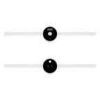 Smart Cabinet Light Clock Timing Sensor Light Removable LED Wardrobe Light Human Body Sensor Light