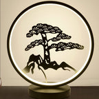 Chinese style ceramic table lamp LED table lamp