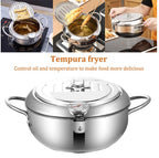 Stainless Steel Telescopic Folding Basket Frying Basket French Fries Degreasing Kitchen Tool