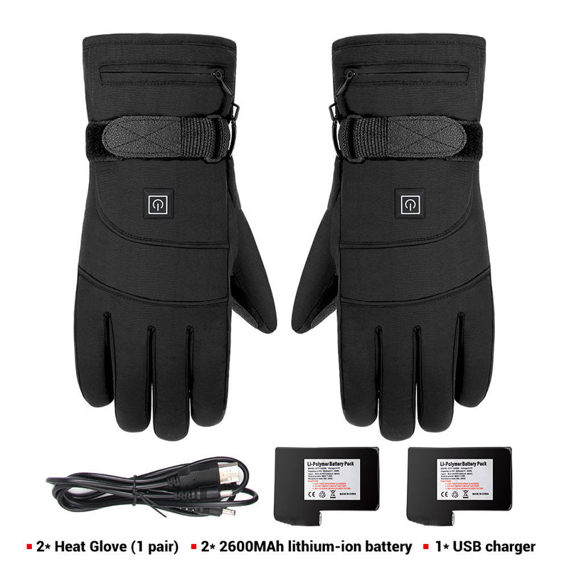 Heating gloves for winter