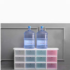 Transparent shoe box