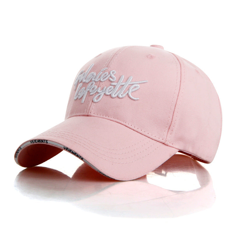 Alphabet baseball visor cap