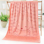 Bath towel beach towel cartoon print