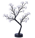 Table Lamp Flower Tree Rose Lamps Fairy Desk Night Lights USB Operated Gifts For Wedding Valentine Christmas Decoration