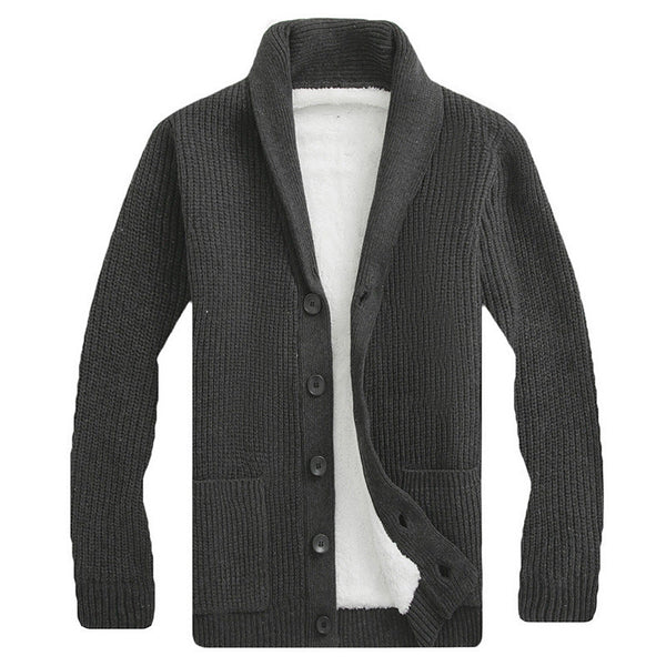 Knitwear Men's Cardigan Lapel sweater