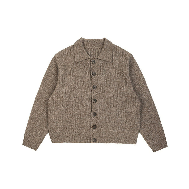 Autumn And Winter Cardigan Knitting Woolen Sweater Men