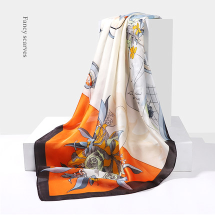 Women's New Geometric Square Scarves