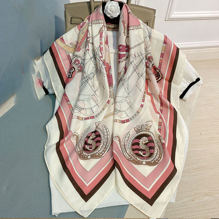 Women's New Geometric Square Scarves