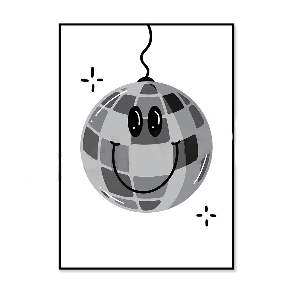 70s Y2K Mouth Poster Vintage Illustration