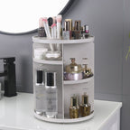 360 degree rotating acrylic cosmetic storage box