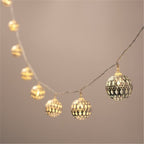 LED Fairy Garland Hollow wrought iron Ball