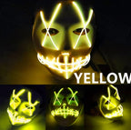 Halloween Led Glowing Full Face Mask