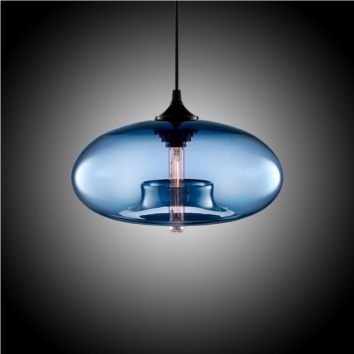 Nordic Modern Loft Pendant Lamp Glass Lustre Industrial Decor Hanging Lights Fixtures