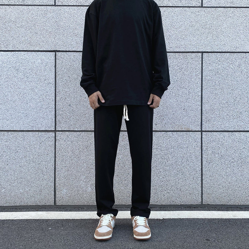 Long Trousers Loose Straight High Street Spring And Autumn