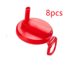 Soda Can Lid Straw Soda Can Lid Cola Cans Cup Lid Reusable Can Stopper For Soda Beer Drinks Juice Coke Beverage Cap Fits Standard Coke Can