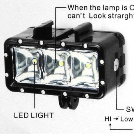 Sports Camera Accessories Underwater Fill Light Diving Light