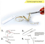 LED intelligent human body induction bed lamp belt