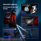 LED Light Night Fishing Outdoor Finger Torch